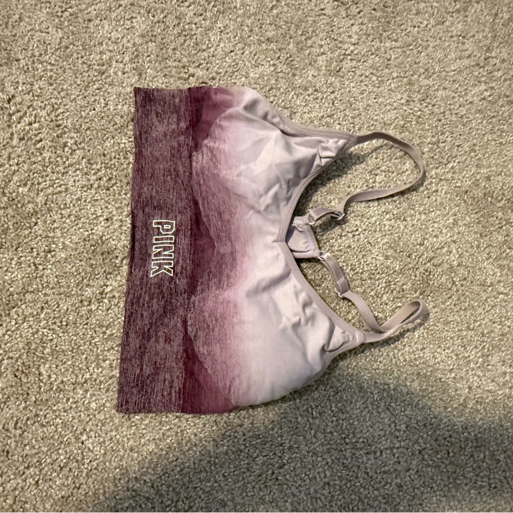 Purple Ombre Sports Bra
